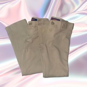 NWOT French Toast Adjustable Waist Skinny Uniform Pants (Separate)